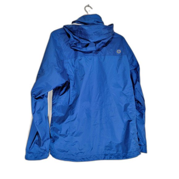 Marmot Blue Windbreaker Hoodie Jacket - Medium - Picture 2 of 7